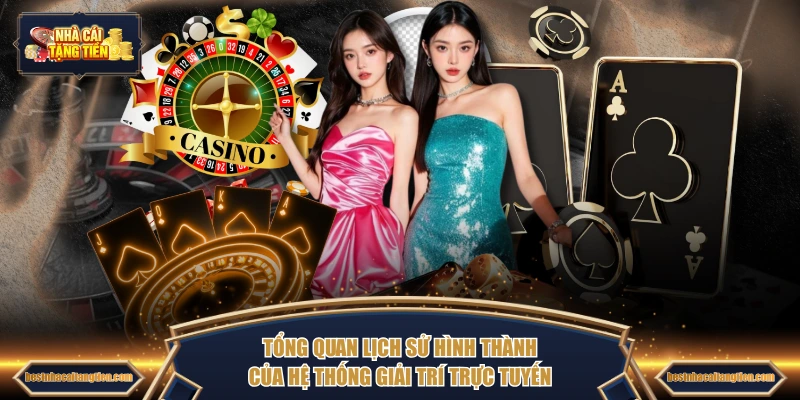 Tổng quan lịch sử hình thành của hệ thống giải trí trực tuyến